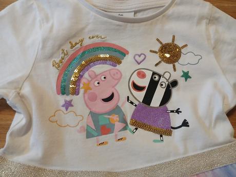 Šaty peppa pig, vel. 110, 110