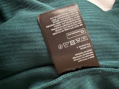 Zelené šaty se stojáčkem, h&m, velikost 32, h&m,32