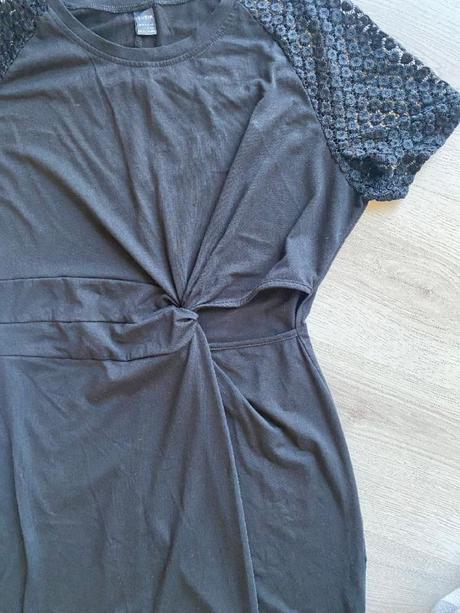 Krásné černé šaty shein vel.40/l, 40