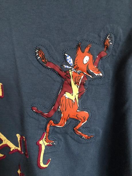 Šedomodré triko s lišákem, 122