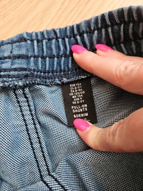 Kraťasy h&m, vel. 134, h&m,134