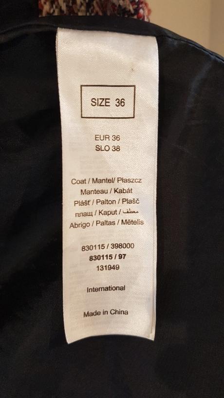 Zimní kabát orsay, 36, orsay,36
