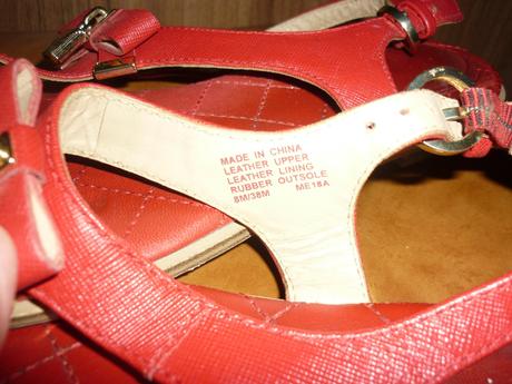 Červené dámské žabky / sandály michael kors, michael kors,39