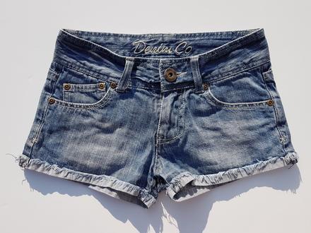 M30	dívčí riflové kraťasy vel. 140, denim co,140