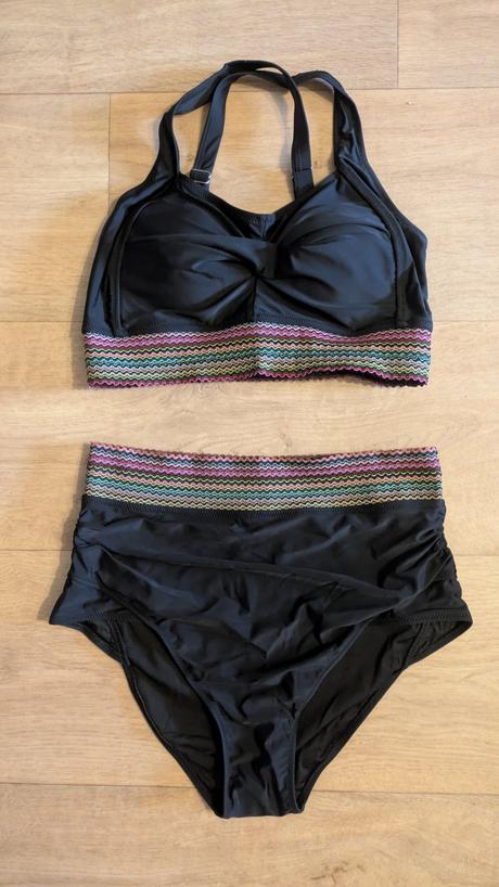 Ka754 dámské dvojdílné plavky, bikiny vel. 44, 44
