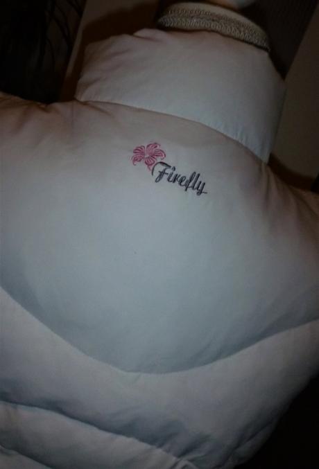 Sněhobílá-péřová vesta - vel.l, firefly,l