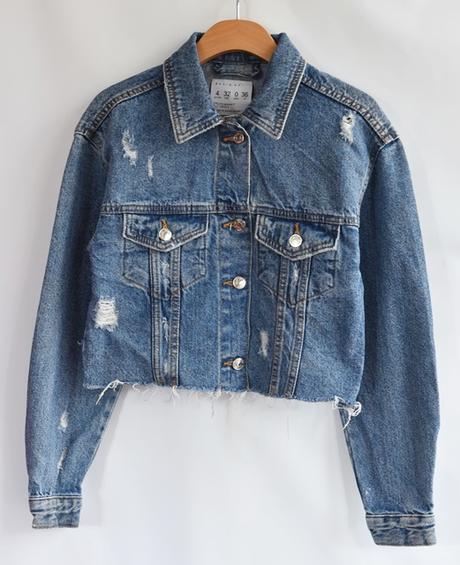 Džínová bunda vel. 32, primark,32