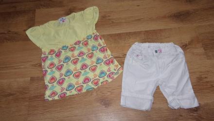 Tričko a kraťasy pro holčičku vel. 110, dopodopo,110