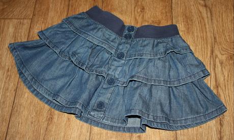 Džínová sukně kanýrová, palomino,98