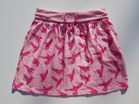 M89	dívčí bavlněná sukně kolibřík vel. 140-146, sam73,140