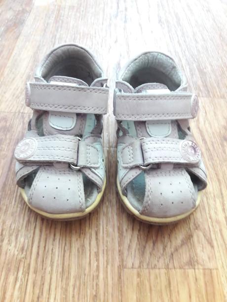 Kožené sandálky protetika, v.19, protetika,19