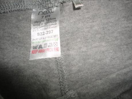 7/8 a 3/4 legíny, vel. 5-7 let, kus od nebo celkem, next,116