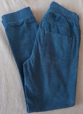 Chlapecké kalhoty manšestrové tmavě modré coolclub, coolclub,170