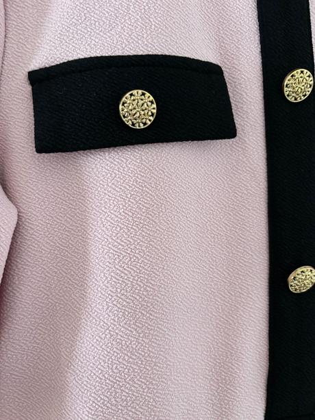 Shein růžové šaty, s