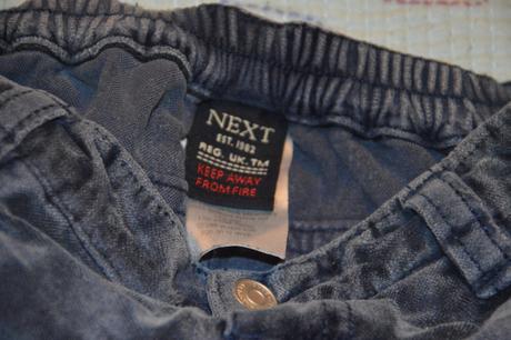 92 next manšestrové kalhoty, next,92