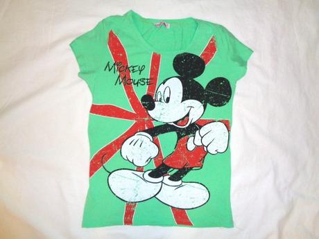 Super zelené tričko s mickym, 152