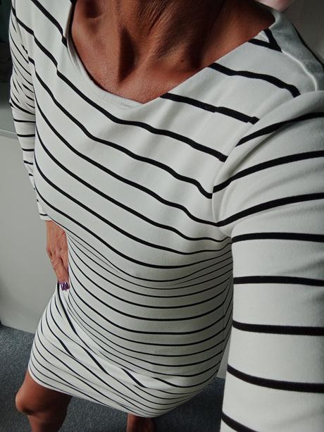 Šaty zn."h&m basic" vel."s/m", h&m,m