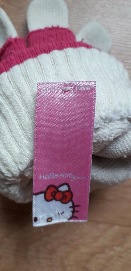 Rukavice hello kitty 6-12 let, c&a,122