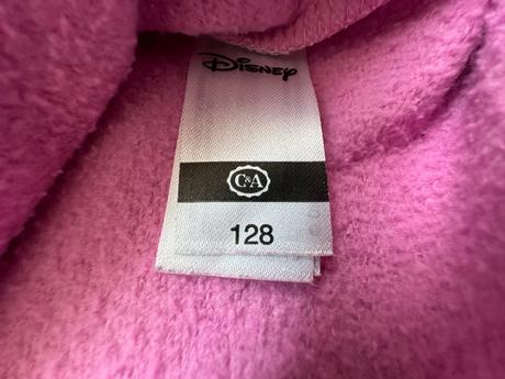 Dívčí mikina, flitry, c&a, disney minnie, vel. 128, disney,128