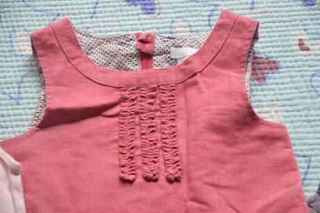 Růžové šaty, zn.obaibi, made in france, obaibi,98