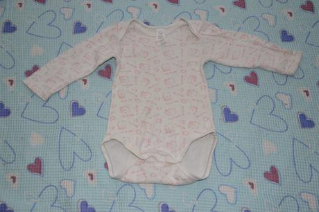 Bavlněné body dl. rukáv s kočičkami, c&a,80