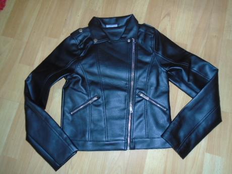 Bunda křivák koženková vel 158, pepco,158