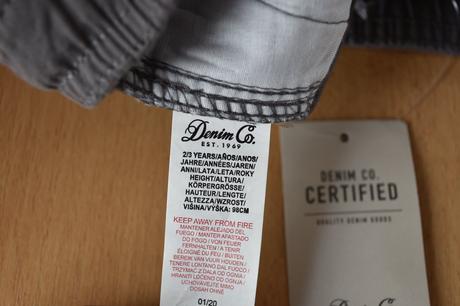 Kraťasy vel. 2 - 3 roky, denim co,98