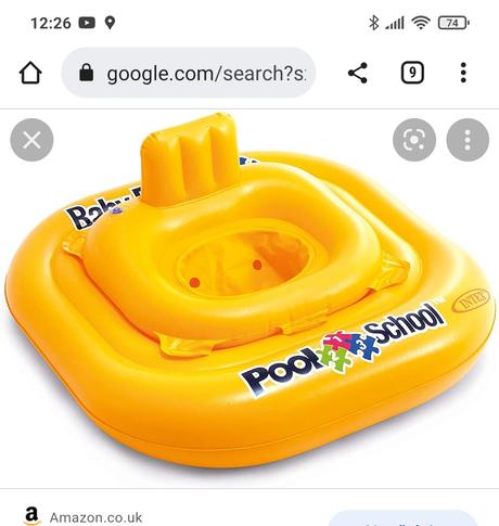 Nafukovací kruh pro nejmenší,