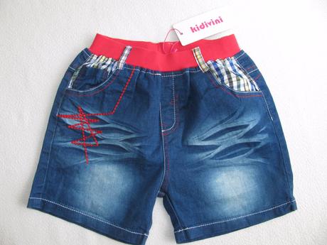 Elastické džínové kraťasy, 122