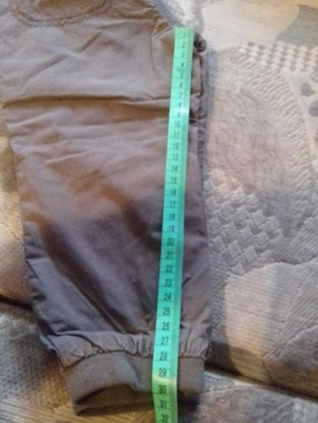 Zateplené kalhoty vel.92, 92