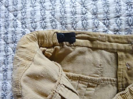 Manšestrová sukně, zara,116