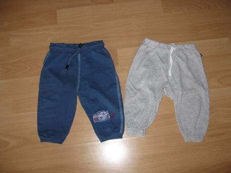 2x tepláčky...cena dohromady vel. 68, lindex,68