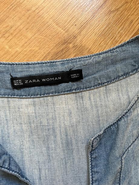 Lehká džínová tunika, zara,m