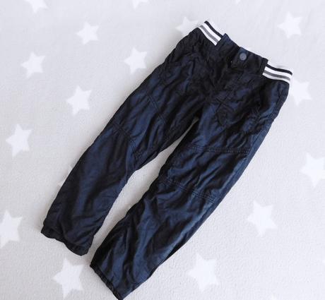 Zateplené kalhoty nutmeg vel.92/98, nutmeg,98