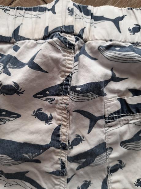 Chlapecké plátěné kraťasy zn. hm, vel. 128, h&m,128