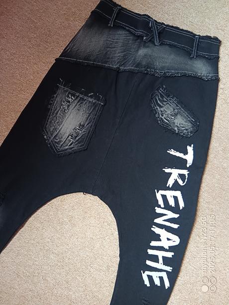 Baggy-nasrávačky-harémky "fashion" vel."s", s