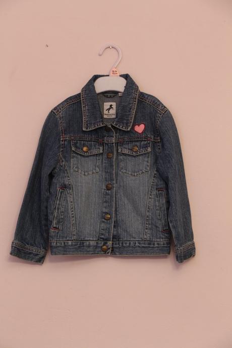 Džínová bundička, palomino,110