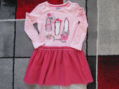 Bavlněné šaty zn.f & f vel.122, f&f,122