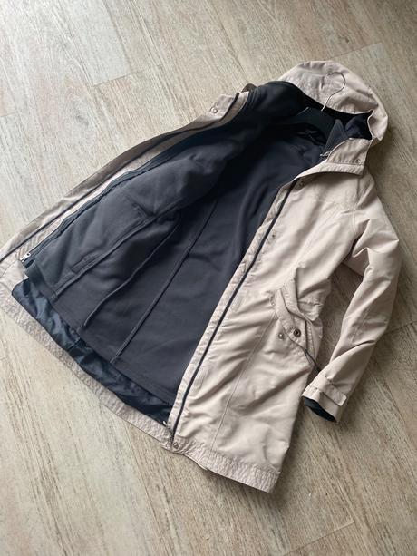 Nepromokavý kabát/parka vel.36/38, tcm,38