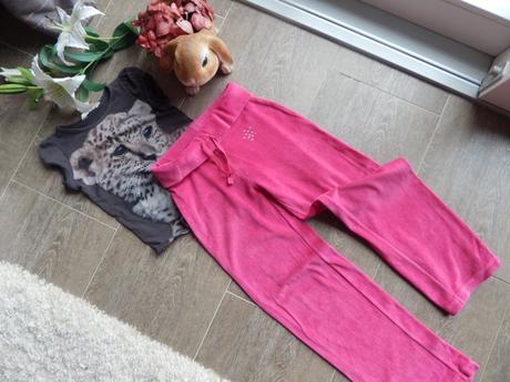 Ružove semišove teplaky, f&f,140