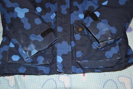 Zimní přechodová bunda bundička, h&m,110