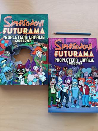 Komiks simpsonovi futurama (velká kniha+desky), 