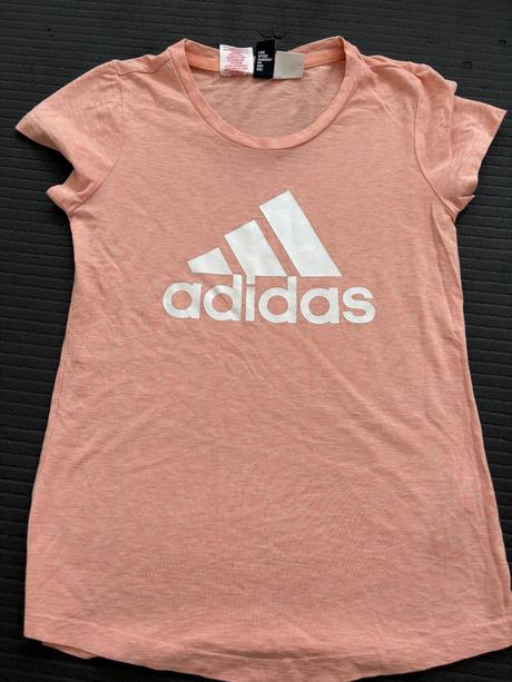 Tričko adidas merunkove barvy 152, adidas,152