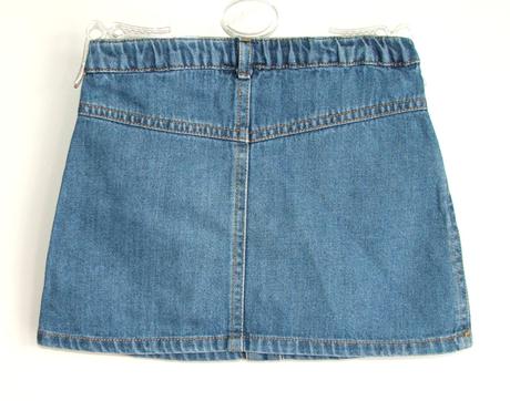 P451 riflová sukně vel. 86, river island,86