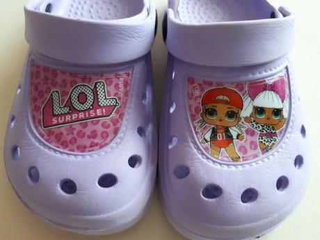 Dětské gumové boty, nazouváky, crocs, lol, vel.29, disney,29