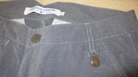 Plátěné kalhoty chino freeman t.porter, 38