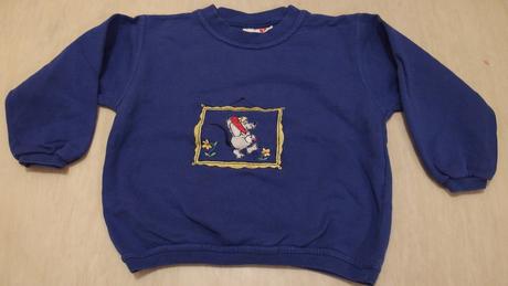 Modrá mikina twinnies, 98