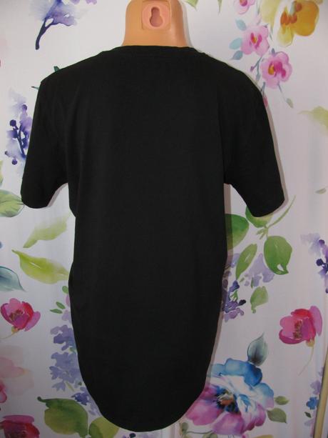 Dámské černé bavlněné tričko, m