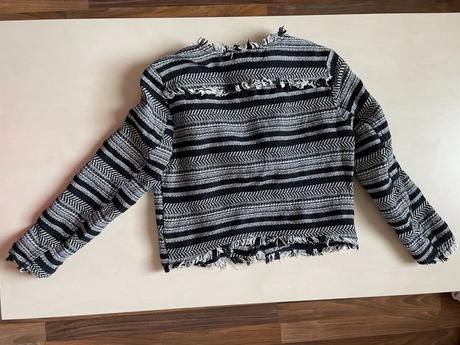 Svetr na zip/ krátká bunda, vel m, v prsou spíše s, h&m,s