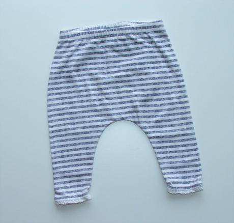 K480 pruhované legíny vel. 68, next,68